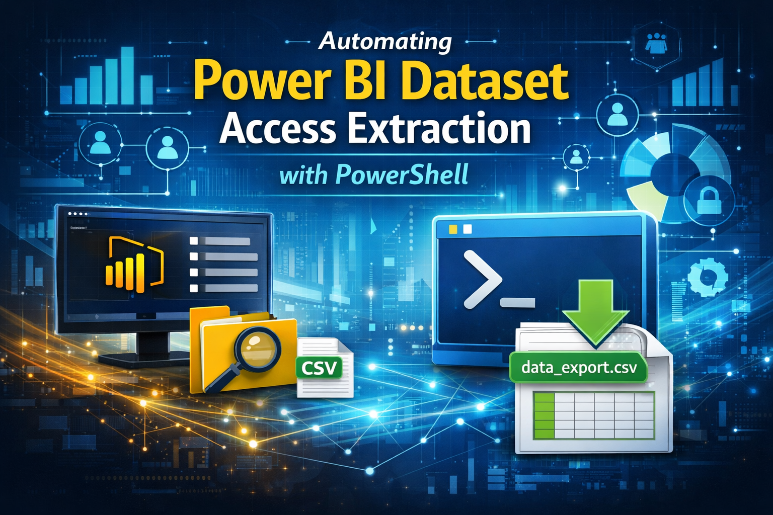 Automating Power BI Dataset Access Extraction with PowerShell